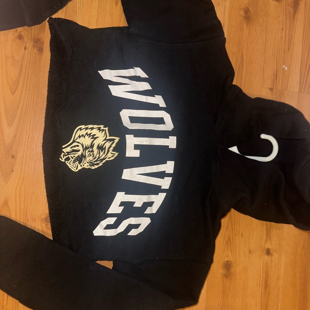 Black Wolves Graphic Hoodie